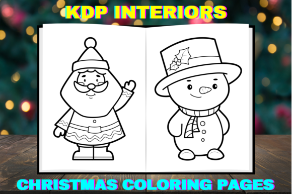 Christmas Coloring Pages Bundle