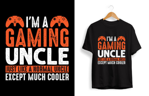 Gaming T-shirt Design, I m a Gaming