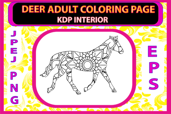 Horse Coloring Page Graphics