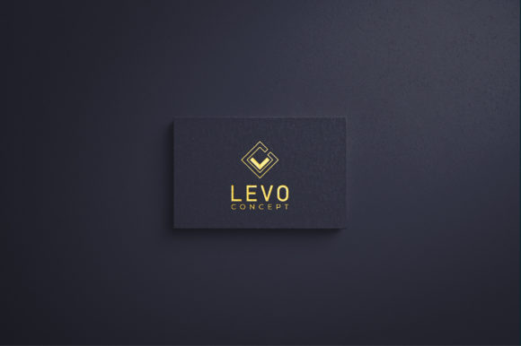 L Letter Levo Concept Logo Design: Graphics & Logos