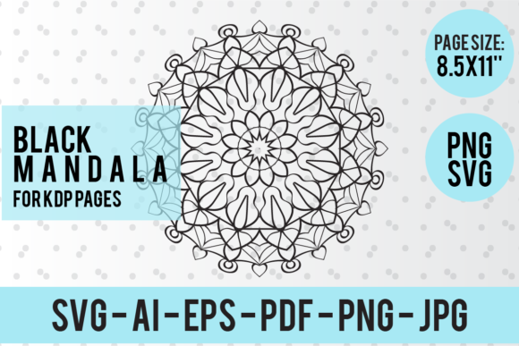 Mandala Kdp Interior for Kids - 002