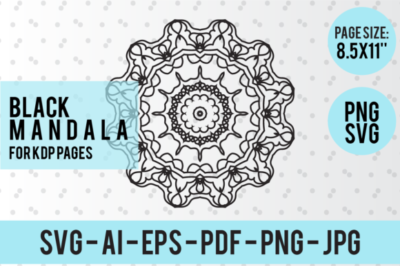 Mandala Kdp Interior for Kids - 021