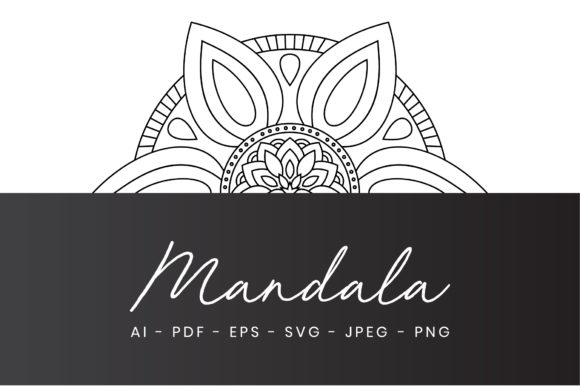 Mandala Kdp Interior Graphics and Coloring Pages