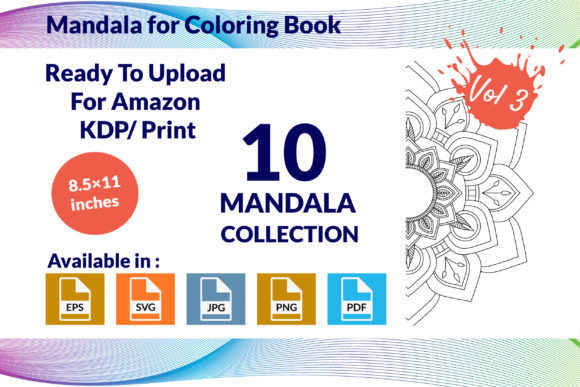 Mandalas for Coloring Book Vol - 03