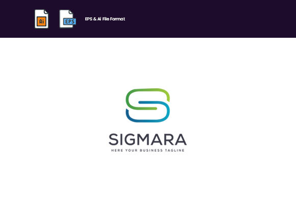 Sigmara S Letter Logo: Clean Graphics & Logos for Publishers